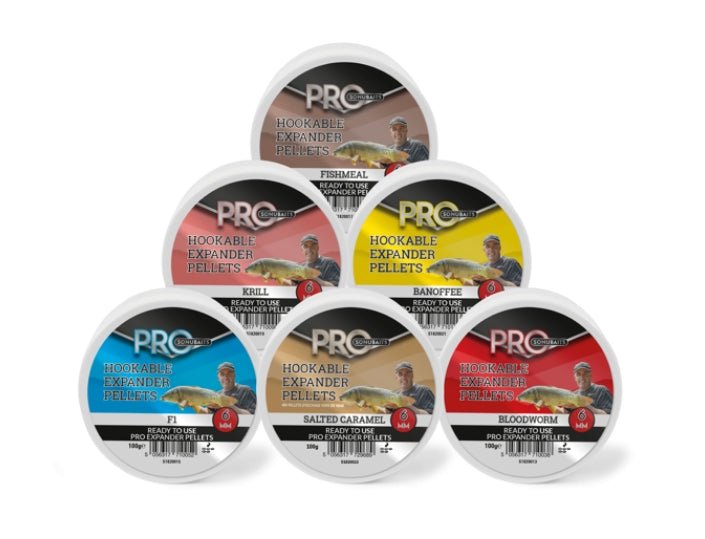 Pro Hookable Expander Pellets - grimethorpe fishing supplies