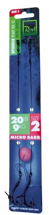 Spinner Ready Rigs - 2pcs - grimethorpe fishing supplies