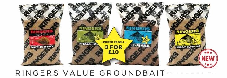 RINGERS VALUE GROUNDBAIT - grimethorpe fishing supplies
