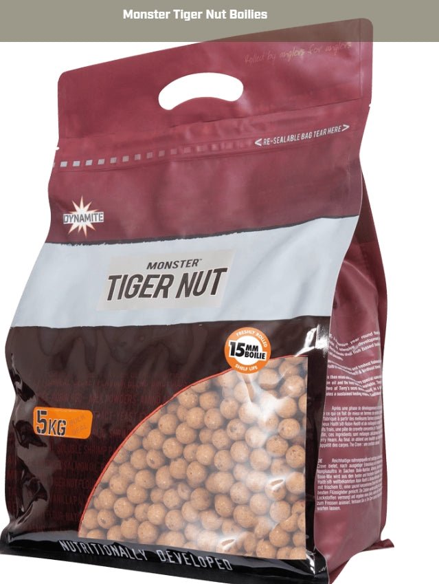 Monster Tiger Nut Boilies - grimethorpe fishing supplies