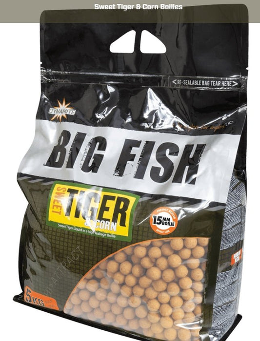 Big Fish Sweet Tiger & Corn Range - grimethorpe fishing supplies
