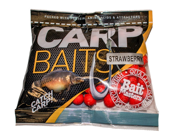 Bait Masters Handy Pack Boilies 200g – Carp Fishing Hookbaits (15mm, Multiple Flavours)