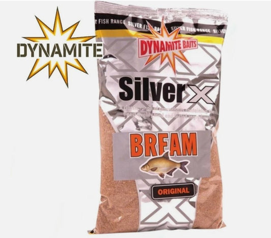 Silver X Bream Groundbait 900g - grimethorpe fishing supplies