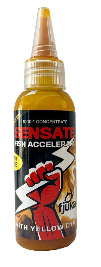 Sensate Fish Accelerant Bait Dye Yellow – 50ml