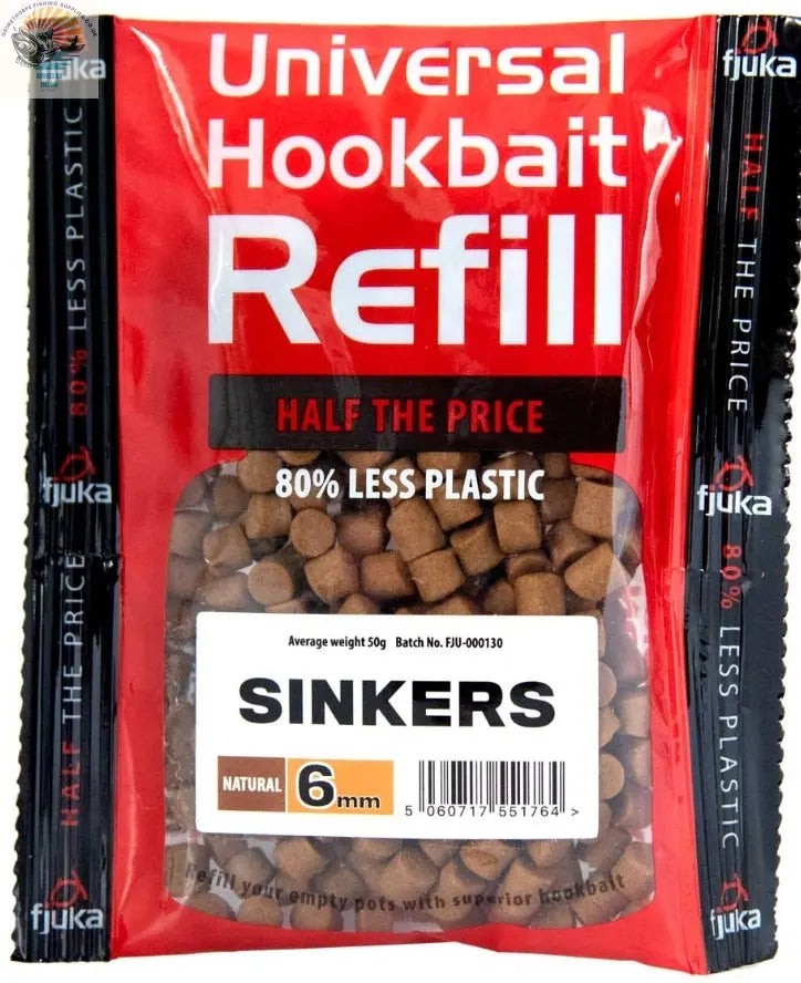 fjuka Sinkers - Refill grimethorpe fishing supplies