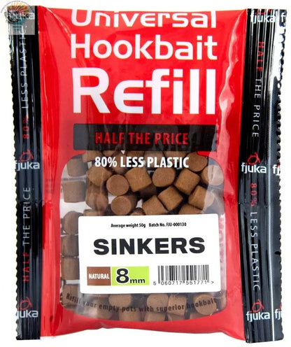 fjuka Sinkers - Refill grimethorpe fishing supplies