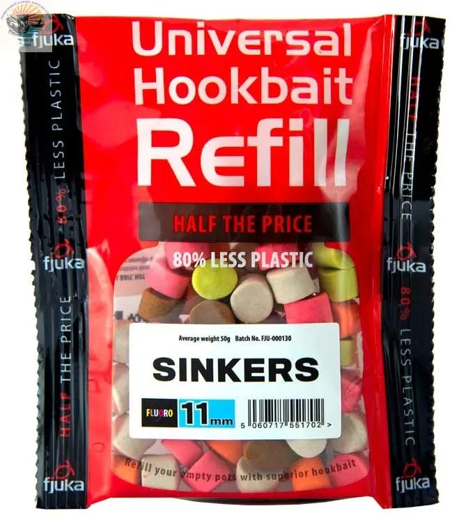 fjuka Sinkers - Refill grimethorpe fishing supplies