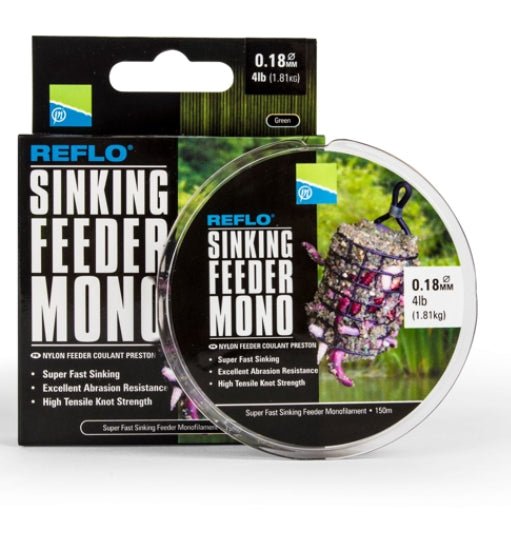 Reflo Sinking Feeder Mono - grimethorpe fishing supplies