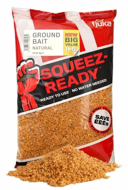 Squeez-Ready™ Natural Groundbait 1KG