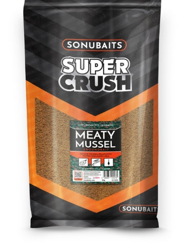 Sonu Baits Supercrush Meaty Mussel Mix 2kg