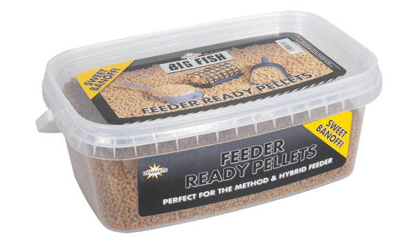 Big Fish Feeder Ready Pellets Sweet Banoffee 2mm 1.2kg – Carp & Coarse Fishing Pellets