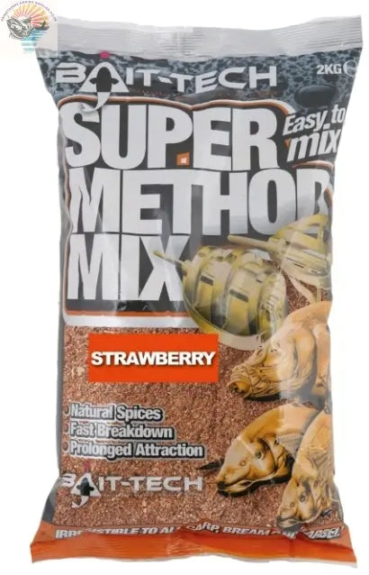 Super Method Mix  Strawberry - grimethorpe fishing supplies