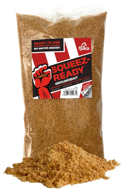 Squeez-Ready Groundbait – Ready Mixed Groundbait for Carp, F1 & Match Fishing UK