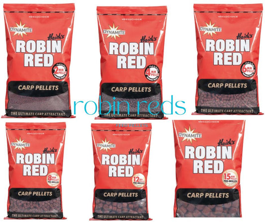 robin red feed pellets - grimethorpe fishing supplies